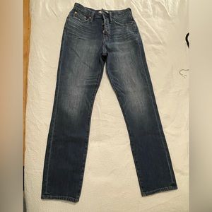 Madewell perfect vintage jean size 26 worn once great condition